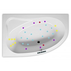 Гидромассажная ванна RIHO LYRA JOY 140x90 R