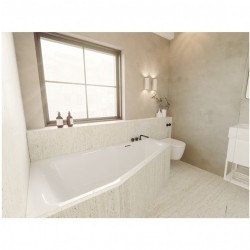 Гидромассажная ванна RIHO RETHINK SPACE FLOW 180x110 L FALL