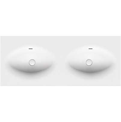 Раковина RIHO Aviano 120x50 см двойная, F7AA612050102