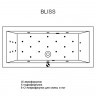 Гидромассажная ванна RIHO LUGO BLISS 200x90