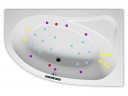 Гидромассажная ванна RIHO LYRA JOY 170x110 L