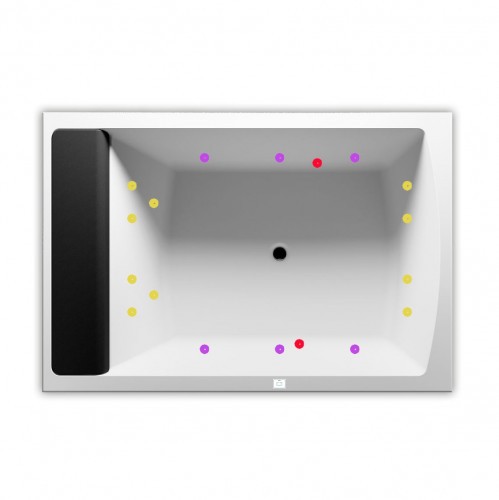 Гидромассажная ванна RIHO SAVONA FLOW 190x130