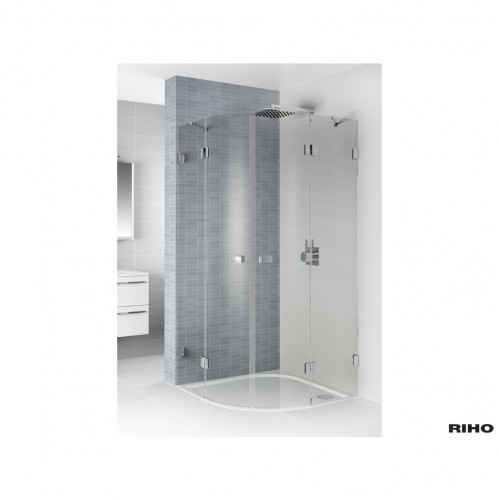 Душевой уголок RIHO SCANDIC NXT X309 100х100 см, профиль чёрный, G001108121 (GX04603B0)