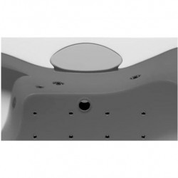 Декоративная накладка для ванны Riho Claudia серебристая 160499115