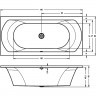 Акриловая ванна RIHO LIMA 190х90 см, B053001005 (BB4800500000000)