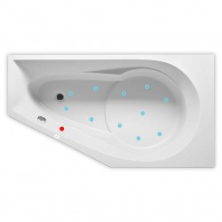 Гидромассажная ванна RIHO YUKON AIR 160x90 L