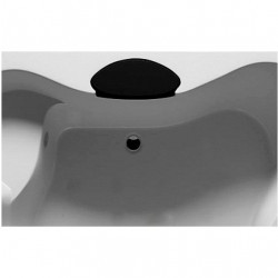 Декоративная накладка для ванны Riho Claudia черная 160499110