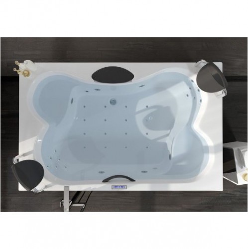 Декоративная накладка для ванны Riho Claudia черная 160499110