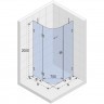 Душевой уголок RIHO SCANDIC MISTRAL M308-100/100 L, GX0406201