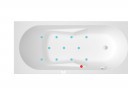Гидромассажная ванна RIHO LAZY AIR 170x75 RIGHT