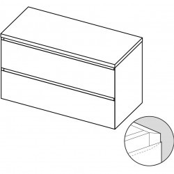 Мебель для ванной Spring Tablet SET A-1 120 см, 120x46, глянцевый лак