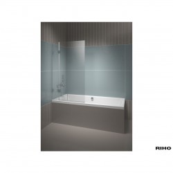 Шторка для ванны RIHO VZ SCANDIC NXT X109 1000x1500 L Черный