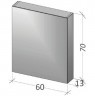 Зеркало-шкаф RIHO Typ 12, 60 x 70 x 13 см, F50001