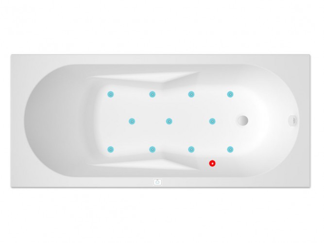 Гидромассажная ванна RIHO LAZY AIR 180x80