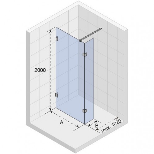 Душевой уголок RIHO SCANDIC S402-100, GC75200