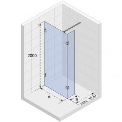 Душевой уголок RIHO SCANDIC S402-140, GC78200
