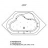 Гидромассажная ванна RIHO WINNIPEG JOY 145x145