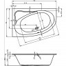 Акриловая ванна RIHO LYRA 170x110 R, B017001005 (BA6300500000000)