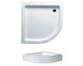 Акриловый душевой поддон Riho 210 90x90 белый 1/4 круга R550 + панель DA1900500000000