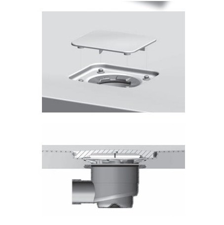 Душевой поддон Riho Basel 402 90x80 см, белый