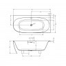 Акриловая ванна RIHO OMEGA CORNER 170x80 L, B098001005 (BD3000500000000)