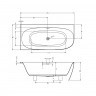 Акриловая ванна RIHO OMEGA CORNER 170x80 R, B097001005 (BD2900500000000)