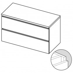 Мебель для ванной Spring Tablet SET A-1 60 см, 60x40, отделка под дерево