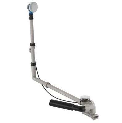 Слив-перелив для ванны Geberit удлинённый, 150.525.21.1 полуавтомат