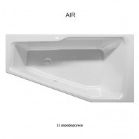 Гидромассажная ванна RIHO RETHINK SPACE AIR 170x90 L