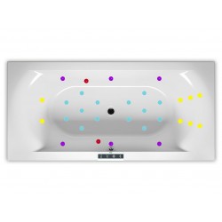 Гидромассажная ванна RIHO LINARES JOY 200x90 см