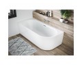 Акриловая ванна RIHO DESIRE R 184x84 R Velvet White, B087001105 (BD0510500000000)