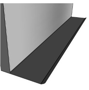 Полочка RIHO PRO для зеркала в раме 160 x 13 см