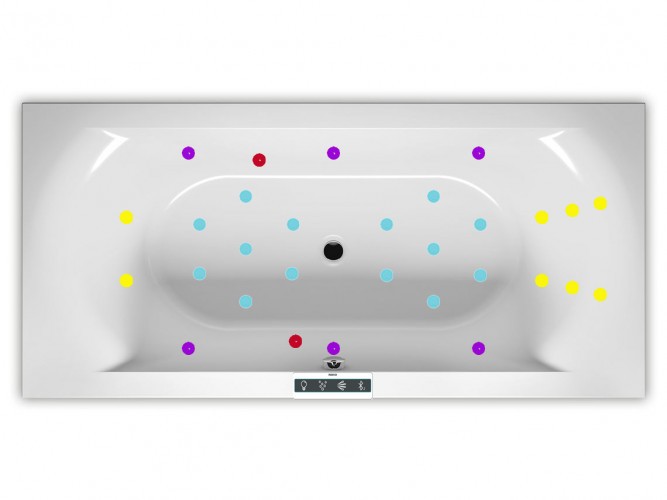 Гидромассажная ванна RIHO LINARES RIGHT JOY 150x70 см
