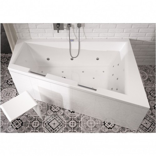 Гидромассажная ванна RIHO DOPPIO BLISS 180х130 см L