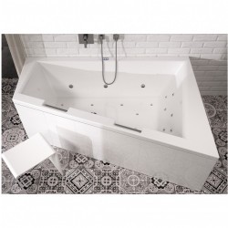 Гидромассажная ванна RIHO DOPPIO BLISS 180х130 см L