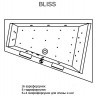 Гидромассажная ванна RIHO DOPPIO BLISS 180х130 см L