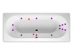 Гидромассажная ванна RIHO CAROLINA FLOW 190x80