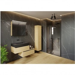 Дверь в нишу RIHO SZ LUCID GD104 1100 x 2000 BLACK, GD111B000