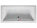 Гидромассажная ванна встраиваемая RIHO RETHINK CUBIC AIR 180x80