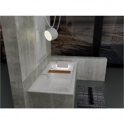 Акриловая ванна с подсветкой RIHO STILL SQUARE LED 180x80 R/L, B099005005