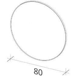 Зеркало RIHO SIELD круглое, 80 см