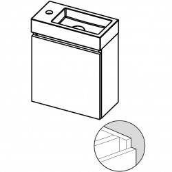 Мебель для ванной Spring Vow SET C-1 40 см, отделка под дерево