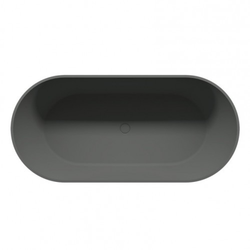 Ванна из искусственного мрамора Riho Bilbao 170x80, антрацит B118001080