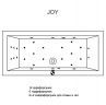 Гидромассажная ванна встраиваемая RIHO RETHINK CUBIC JOY 160x70