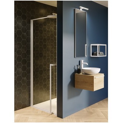 Дверь в нишу RIHO LUCID GD101 1000 x 2000 BLACK, GD110B000