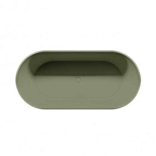 Ванна из искусственного мрамора Riho Bilbao 170x80, MOSS GREEN B118001Z22