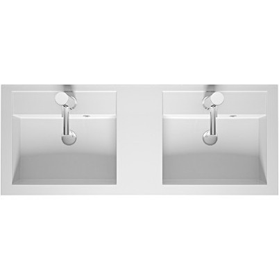 Раковина RIHO Bologna 120x48см двойная, F7BO112048122