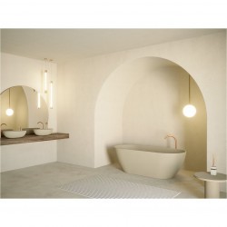 Ванна из искусственного мрамора Riho Bilbao 170x80, PEBBLE GRAY B118001106