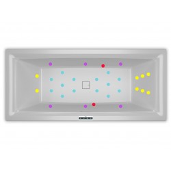 Гидромассажная ванна RIHO STILL SQUARE JOY 170x75