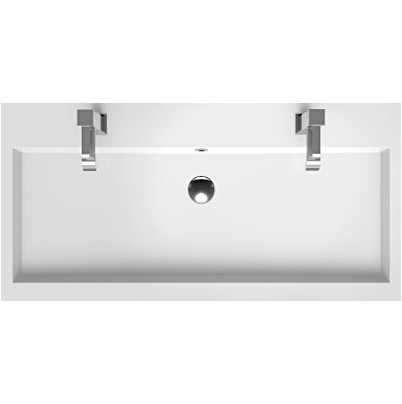 Раковина RIHO Broni 100 x 48 см, 2 смесителя, F7BR110048121